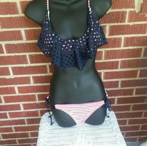Red,white and blue bikini